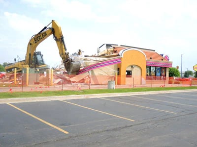Taco Bell Demolition