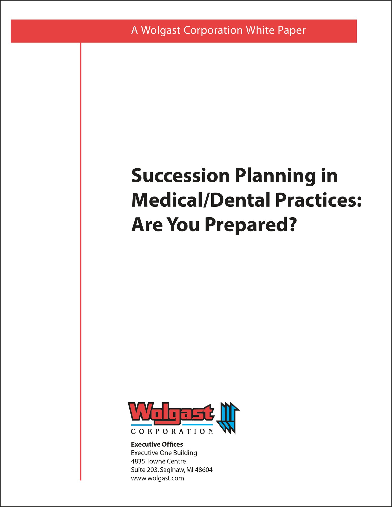 White Paper Cover Succession Planning White Paper Cover Succession Planning