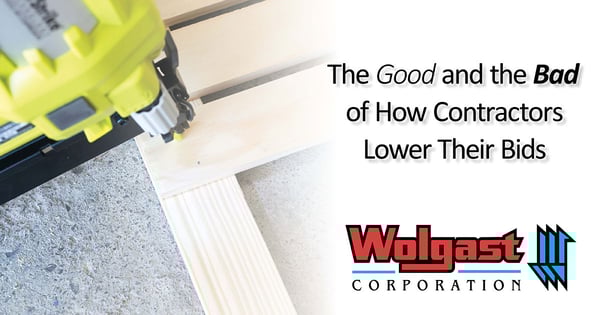 The Good and the Bad of How Contractors Lower Their Bids