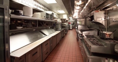 Commercial kitchen space